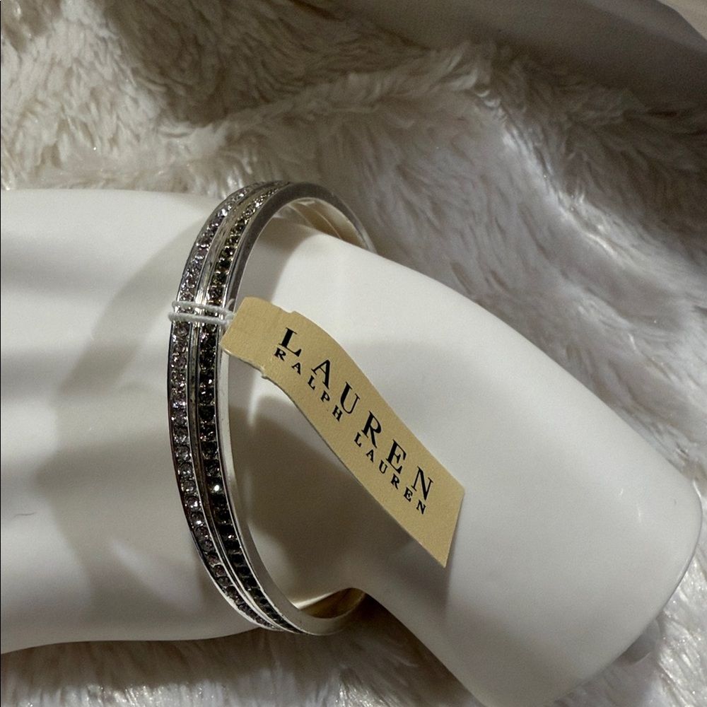 Lauren Ralph Lauren Silver Crystal Bracelet